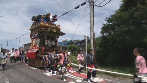 おまつりニッポン　▽（愛知）大足　蛇車まつり