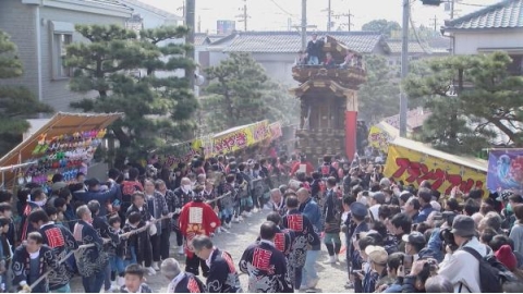 おまつりニッポン　▽（愛知）半田・春の山車祭り