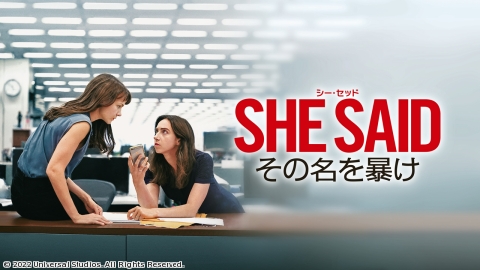 SHE SAID／シー・セッド その名を暴け