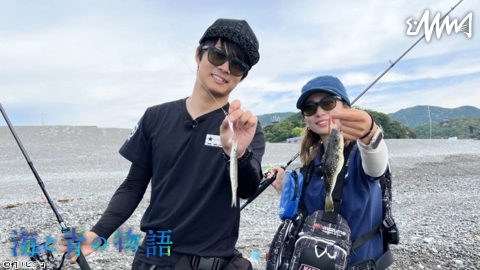 海と青の物語 16 夏のサーフでショアジギング