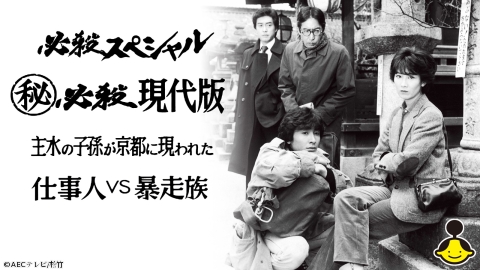 必殺スペシャル 必殺現代版 主水の子孫が京都に現われた 仕事人VS暴走