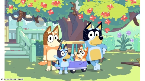 ディズニージュニア えいごのじかん　ブルーイ◆英語放送